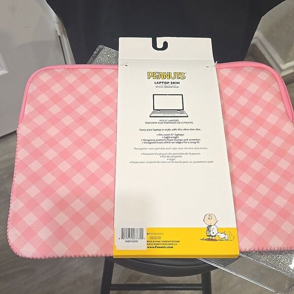My TagAlongs X Peanuts, "Good Grief," Checkered Laptop Skin - Picture 5 of 6